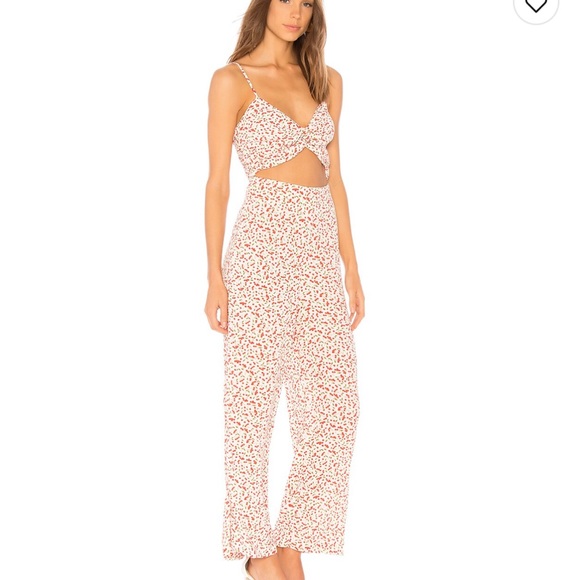 Flynn skye cherry jumpsuit - Picture 2 of 3